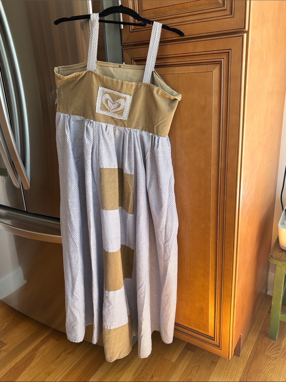 Vintage Hippy/Grateful Dead Patchwork Dress. L/XL - Picture 3 of 6